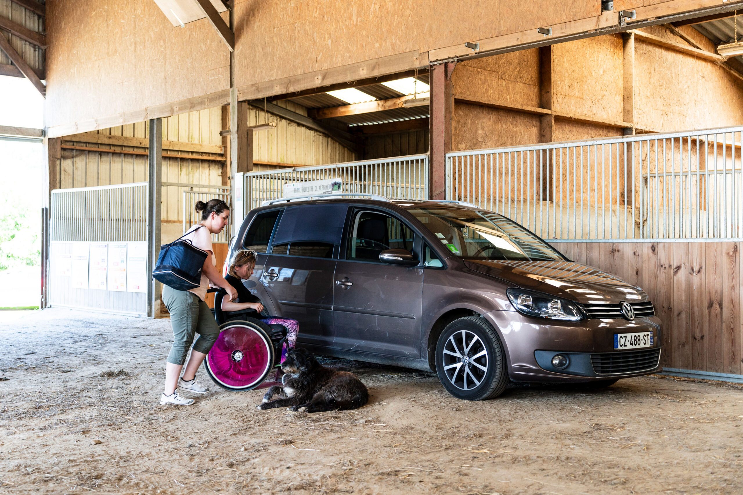 Accompagnement handicap : Accès aux activités, centre équestre Trégor.
